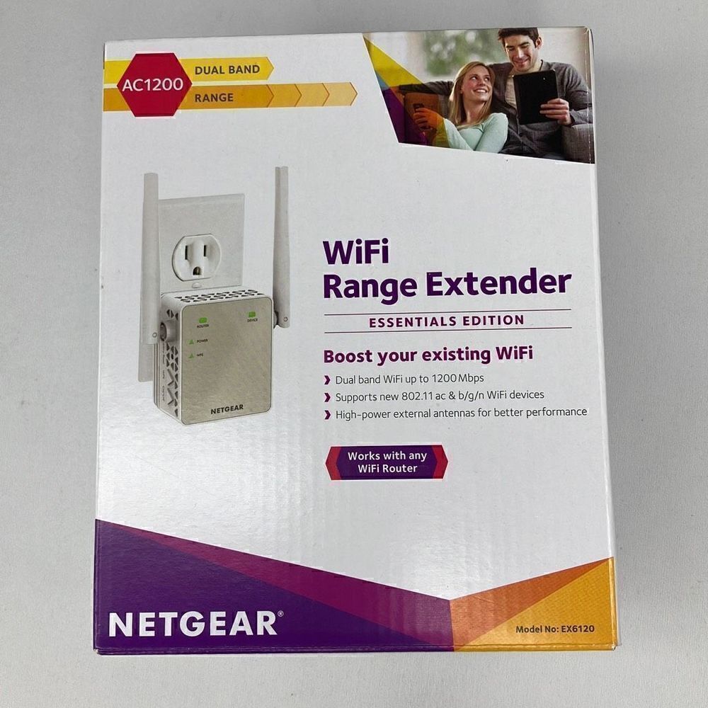 Netgear AC750 Wifi Range Extender With Box - Picture 2 of 14